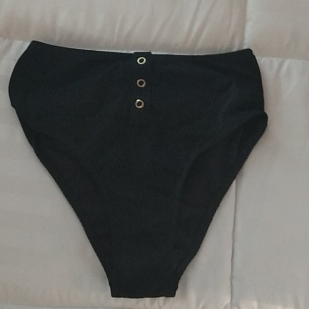 High waisted bikini bottom
